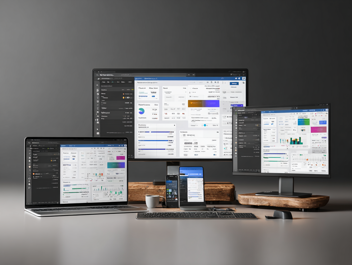 Accounting dashboard interface